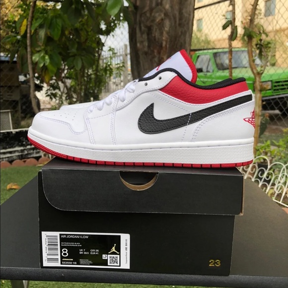 Air Jordan 1 Low University Red - Picture 2 of 7